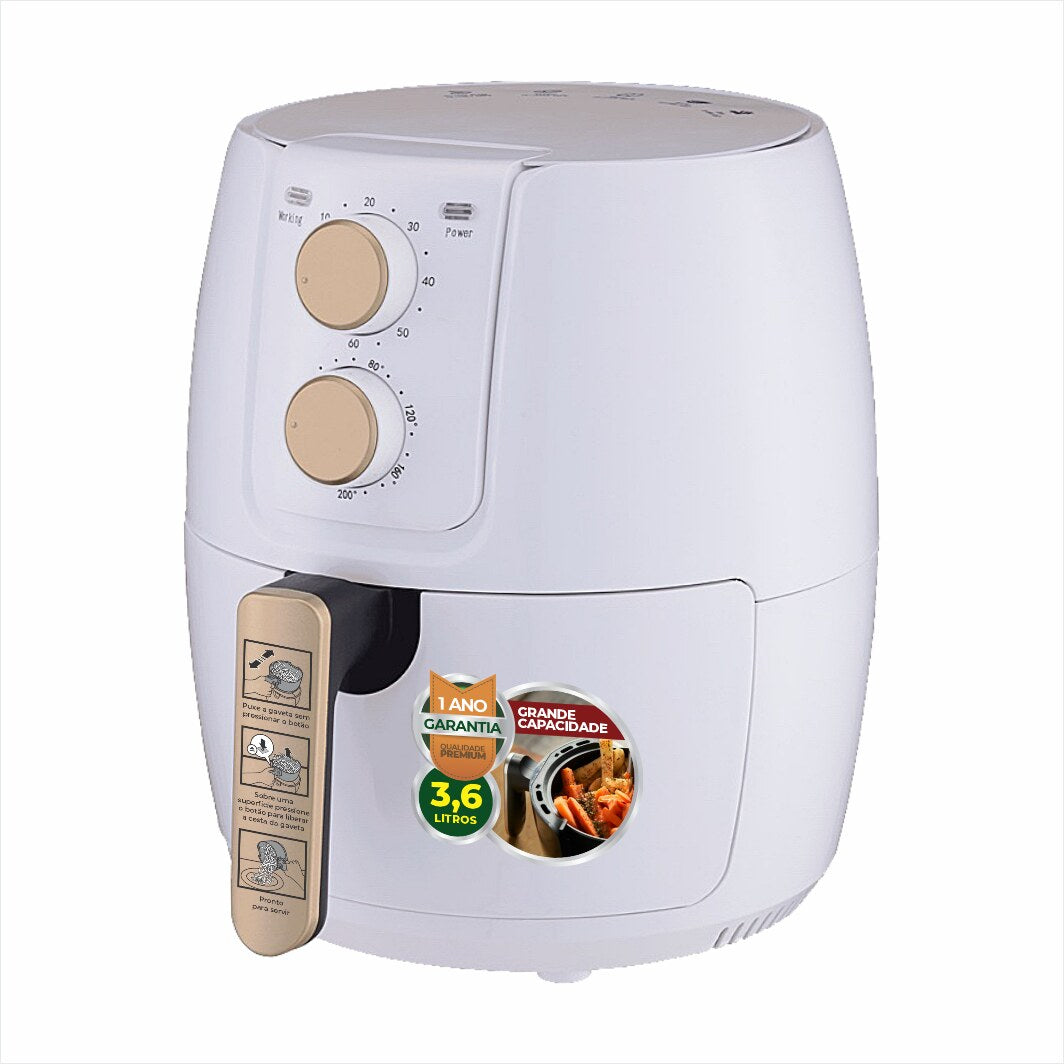 Air Fryer Fritadeira Elétrica BAK 3,6L 1400W
