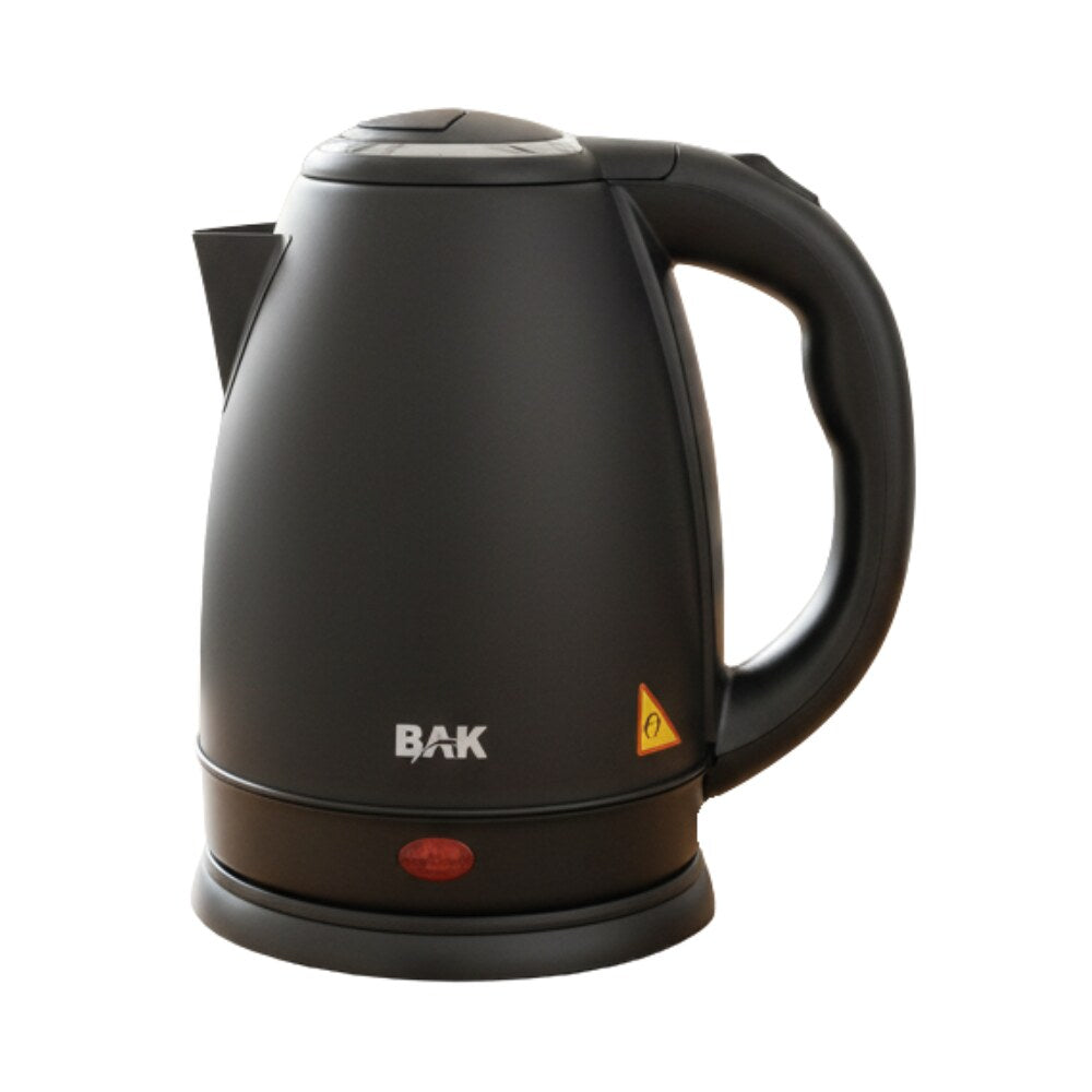 Chaleira Elétrica BAK 1,8L em Aço Inox Preta