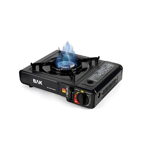Fogareiro a Gás Camping BAK FOG2100GS 1 Boca com Maleta