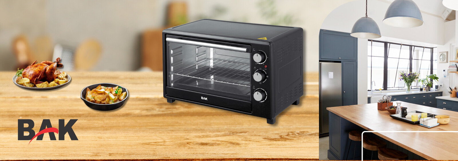 Forno Elétrico BAK 23L 1400W FE23L
