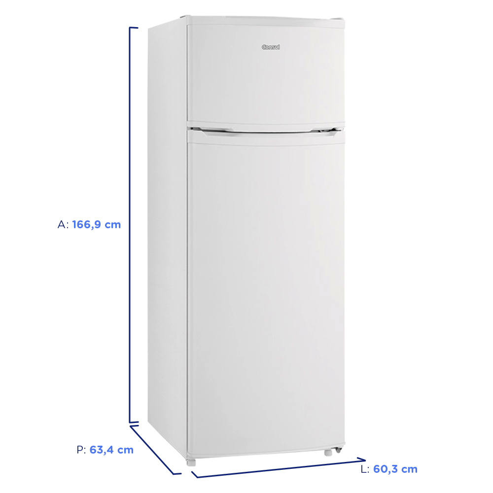 Geladeira Consul 334L Cycle Defrost Duplex CRD37