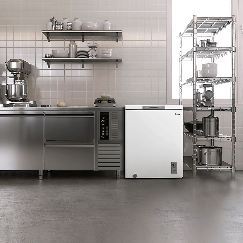 Freezer Midea 145L 1 Porta Horizontal MDRC207SLA01