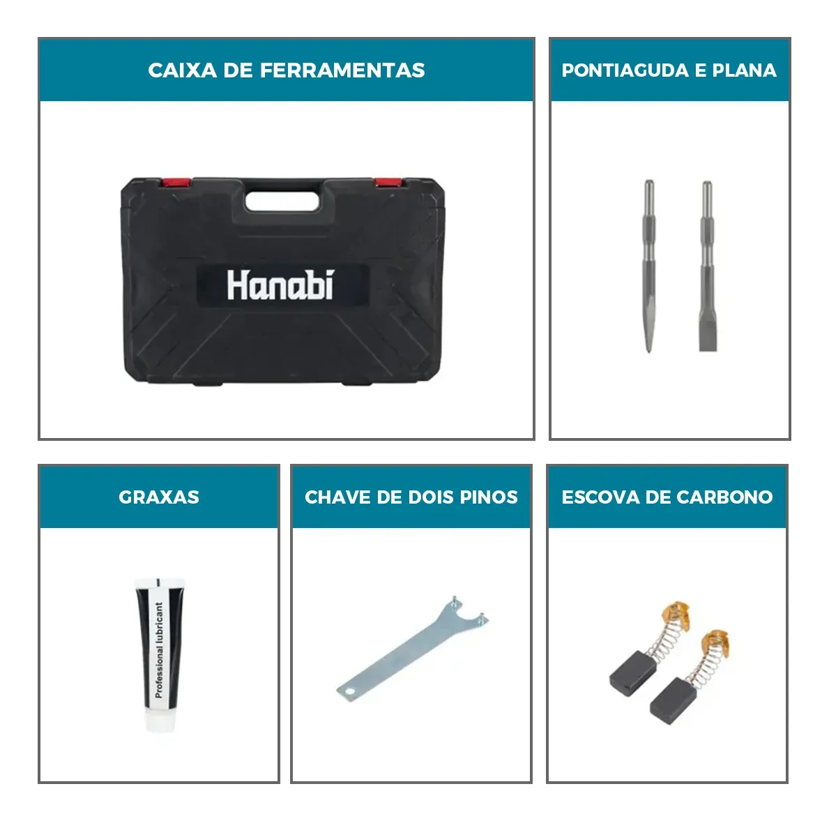 Martelete Sds Plus Profissional Para Reformas Residenciais