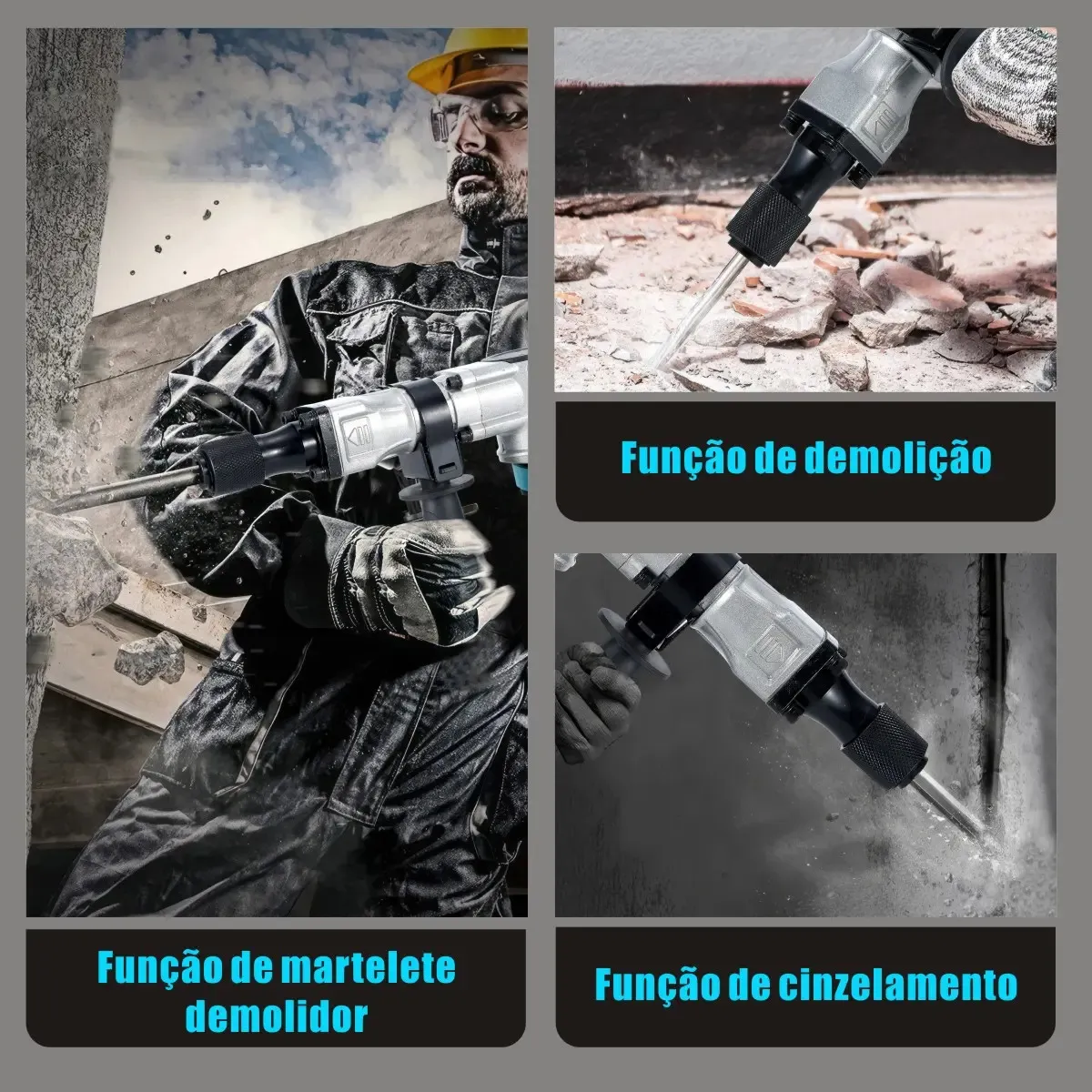 Martelete Sds Plus Profissional Para Reformas Residenciais