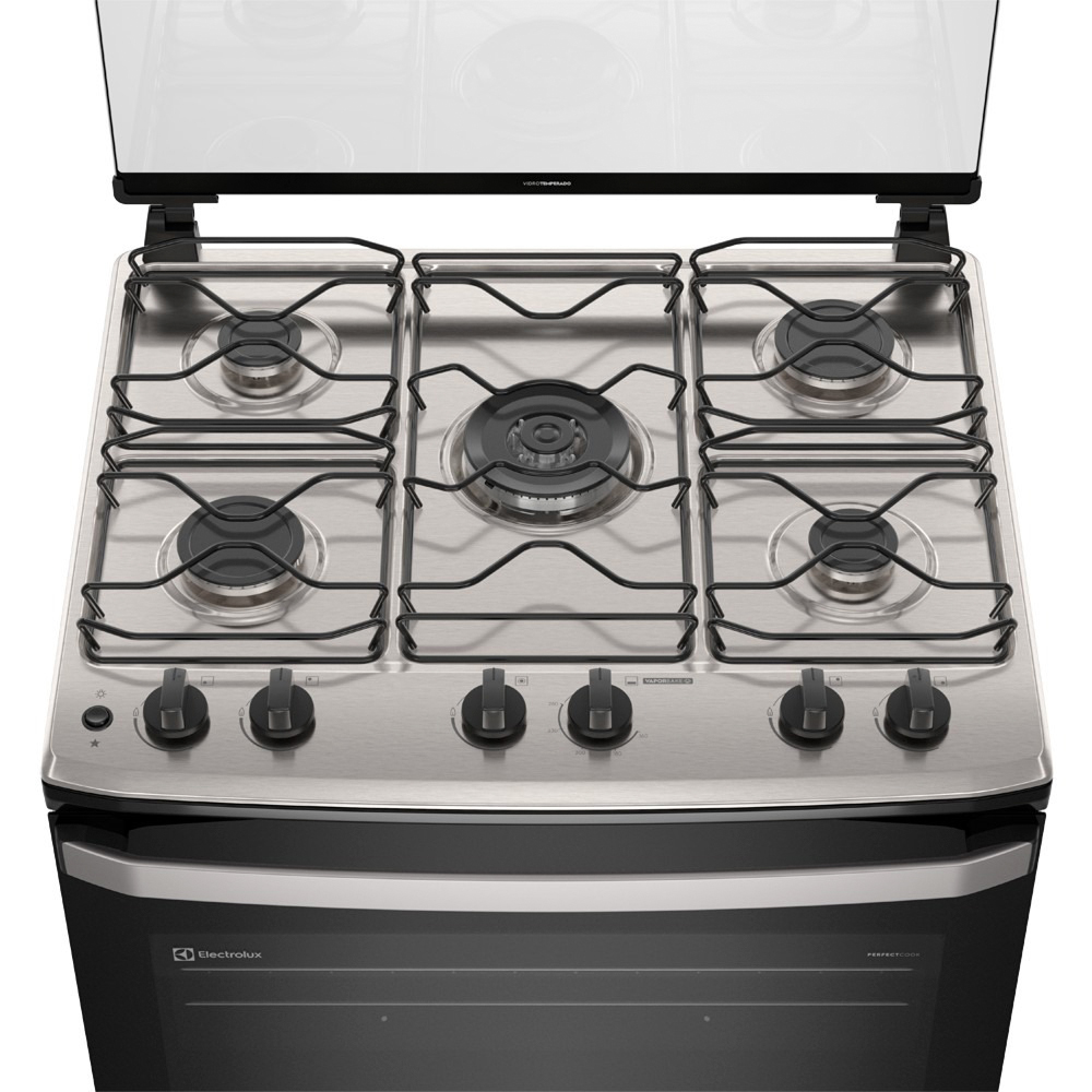 Fogão Electrolux 5 Bocas Efficient Mesa Inox Fe5Iw