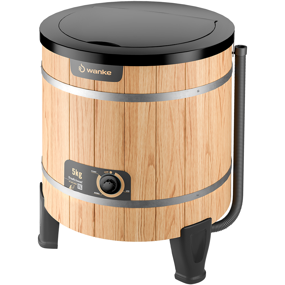 Tanquinho Wanke Tradicional 5kg Semiautomático Agitador Removível