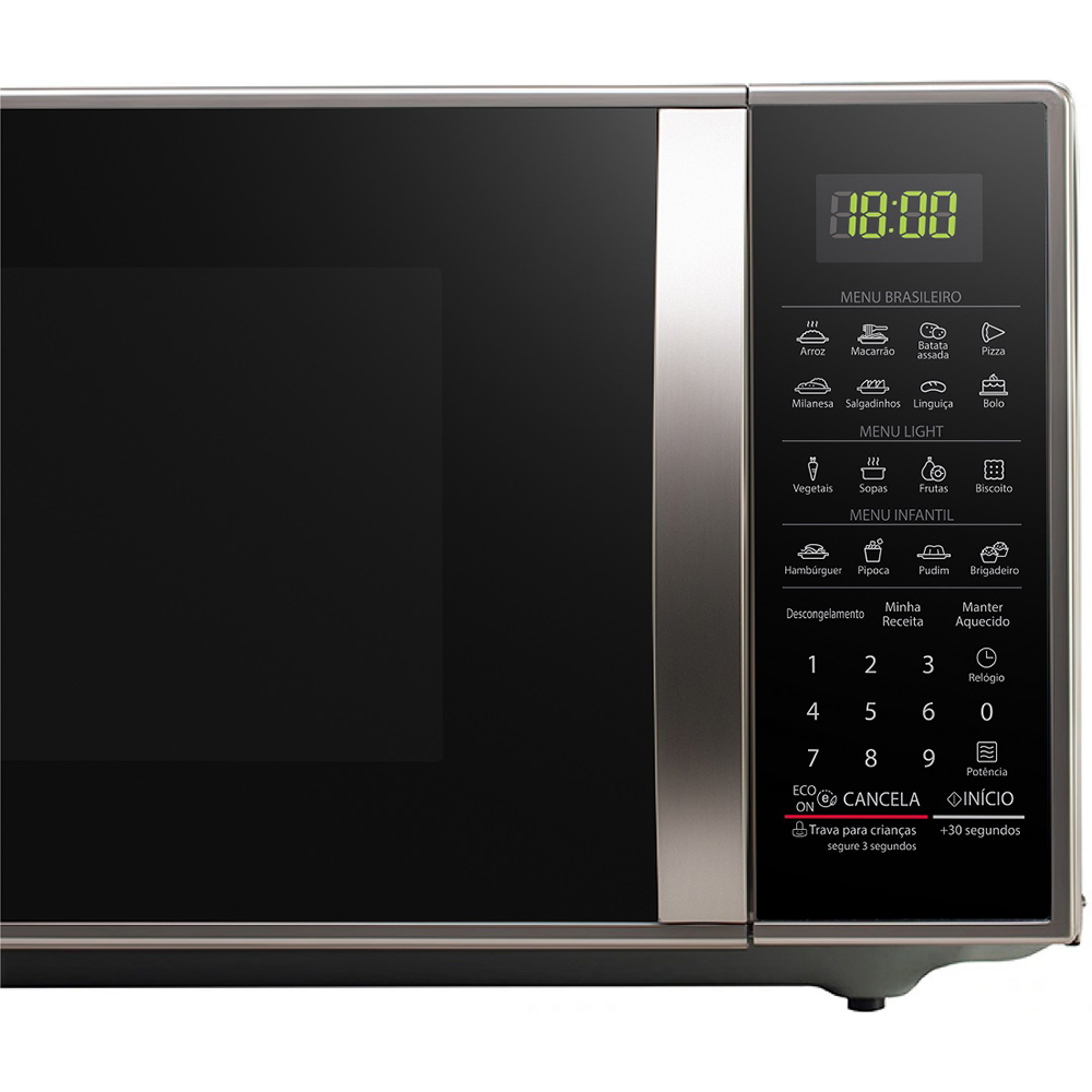 Micro-Ondas LG Solo 30L Cozimento Perfeito MS3043BR