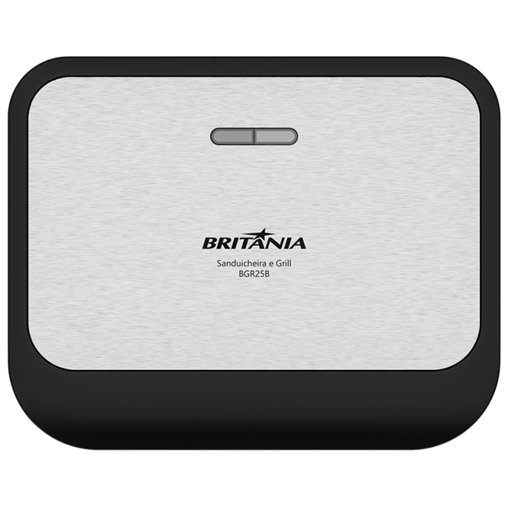 Grill Sanduicheira Britânia BGR25B Antiaderente 750W