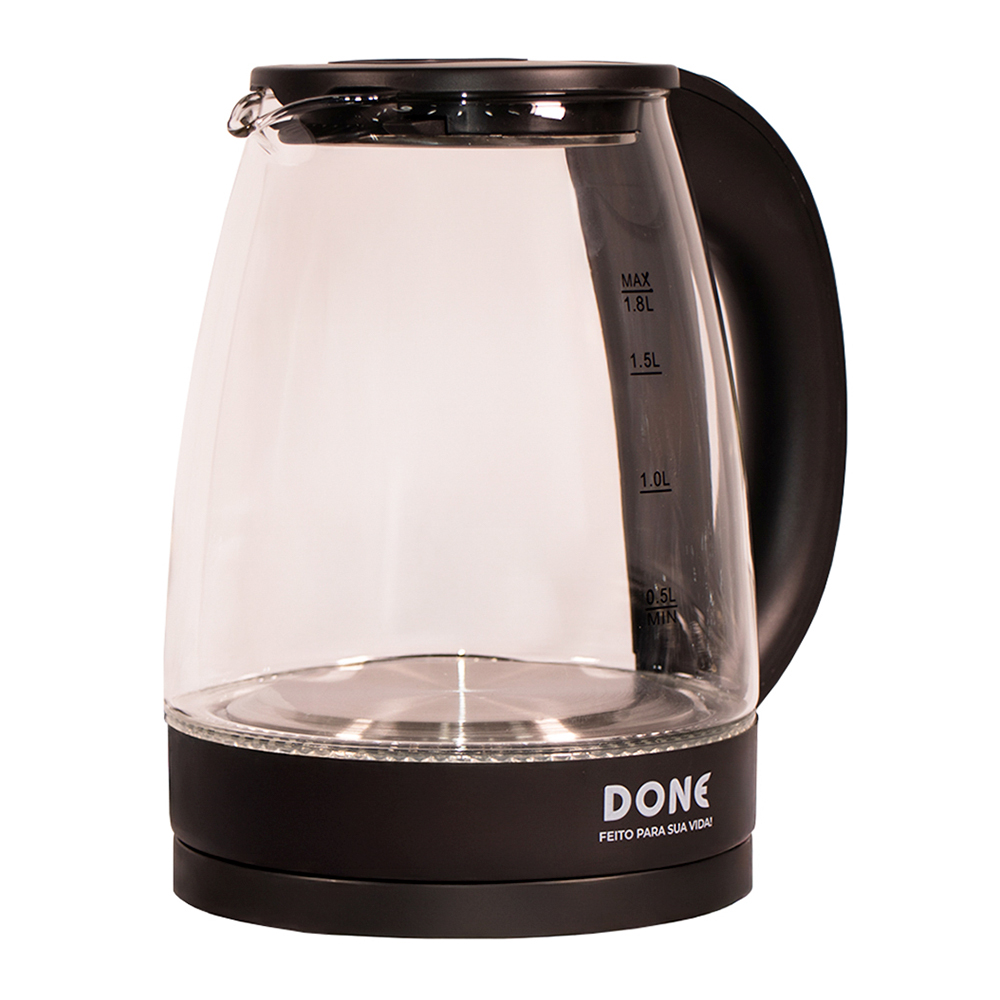 Chaleira Elétrica Done Glass 1,8L 1500W Bivolt