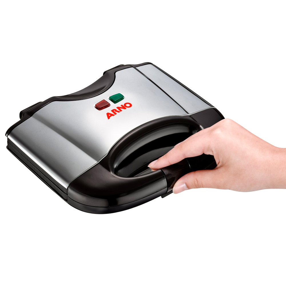 Grill Sanduicheira Arno Inox Antiaderente SACS 700W