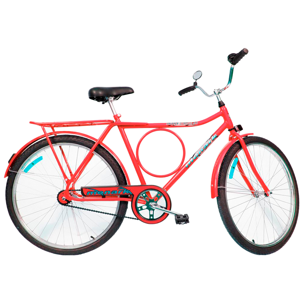 Bicicleta Aro 26 Monark Barra Circular Contra Pedal