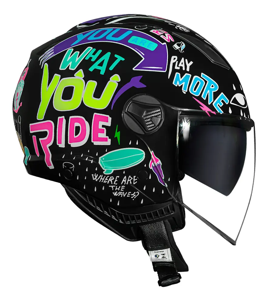 Capacete Feminino Norisk Orion Sv Free Preto