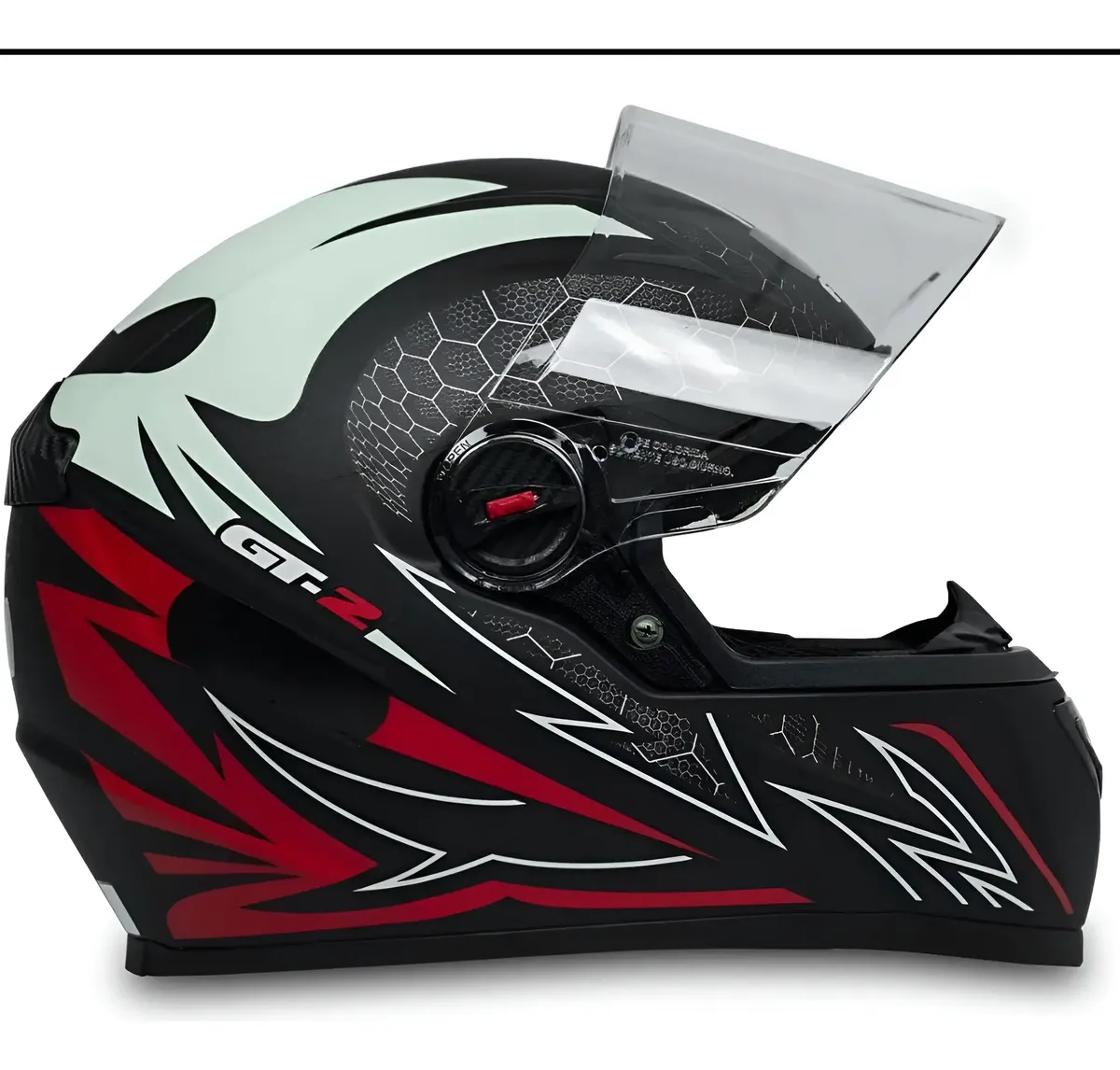 Capacete Fechado Fw3 Com Narigueira Gt Gt2 Gt5