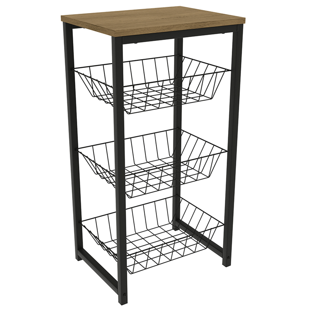 Fruteira Organizadora 40cm 3 cestos LI035 Kappesberg