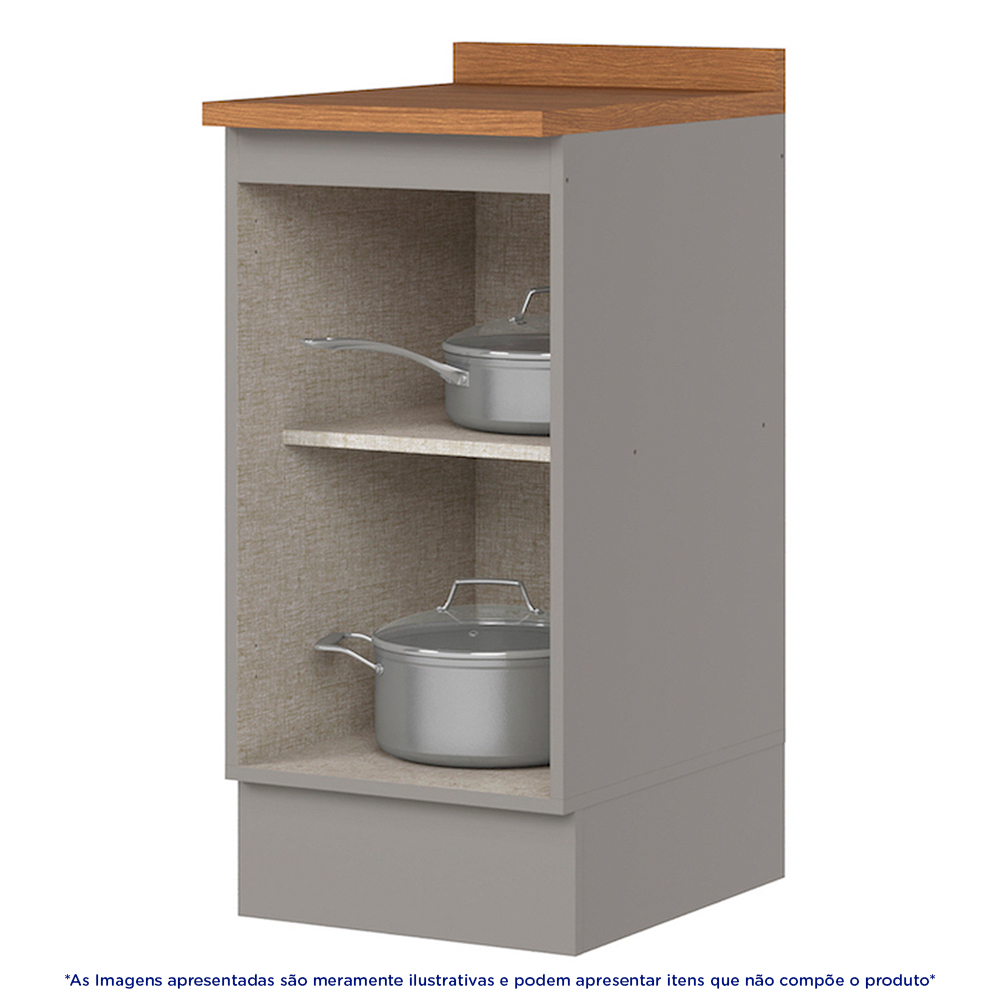 Balcão em MDF 40cm Americana Henn
