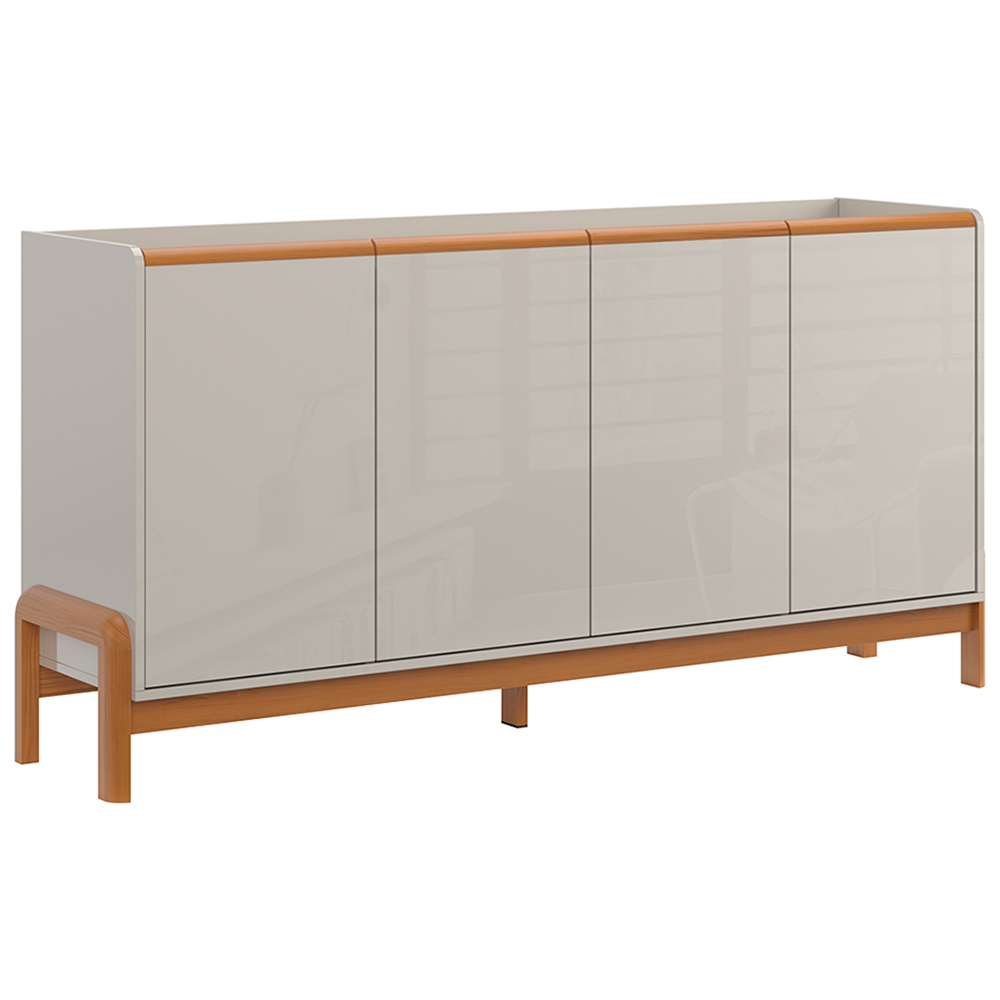Buffet 4 Portas MDF MDP Elegance Lukaliam