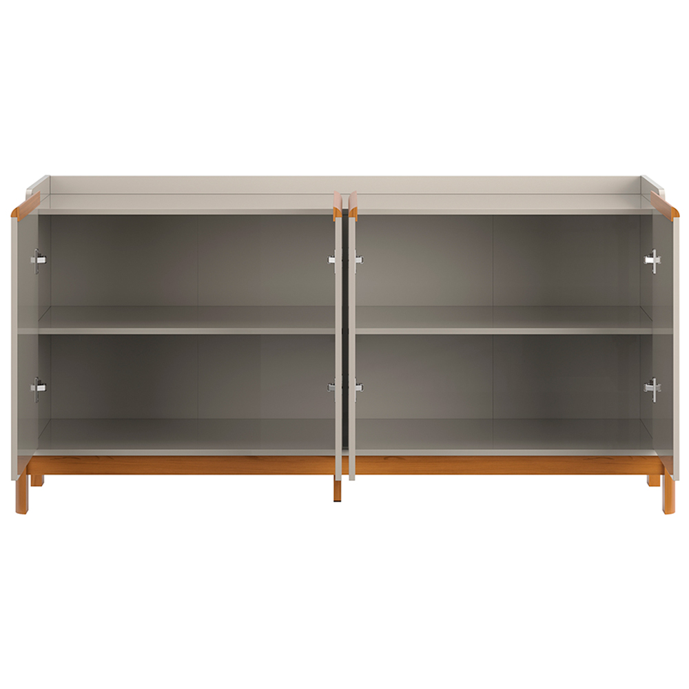 Buffet 4 Portas MDF MDP Elegance Lukaliam