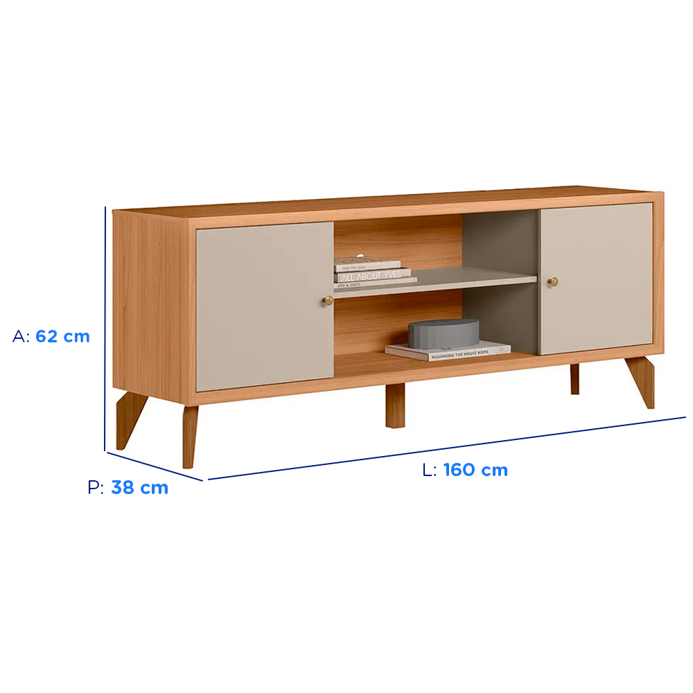 Rack para TV até 70" Porto Linea Brasil