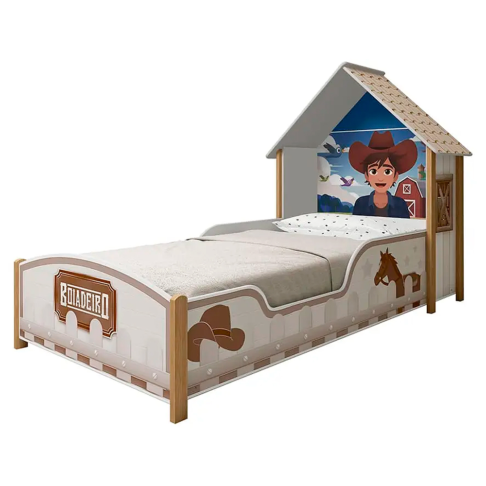 Cama Infantil Gelius Boiadeiro 90cm