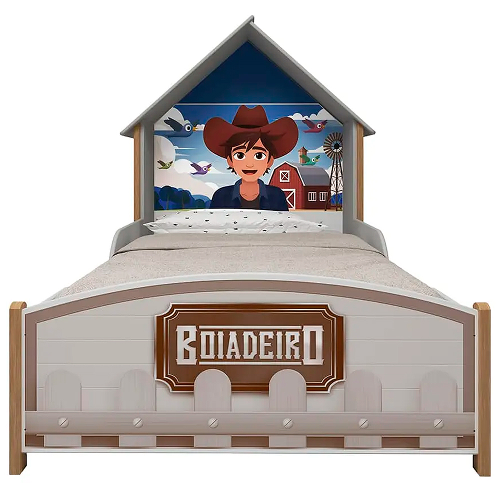 Cama Infantil Gelius Boiadeiro 90cm
