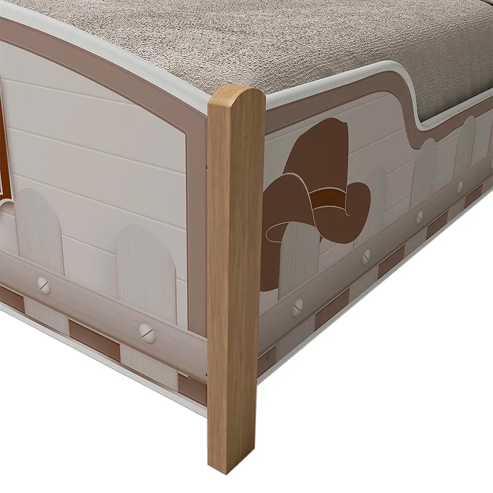 Cama Infantil Gelius Boiadeiro 90cm