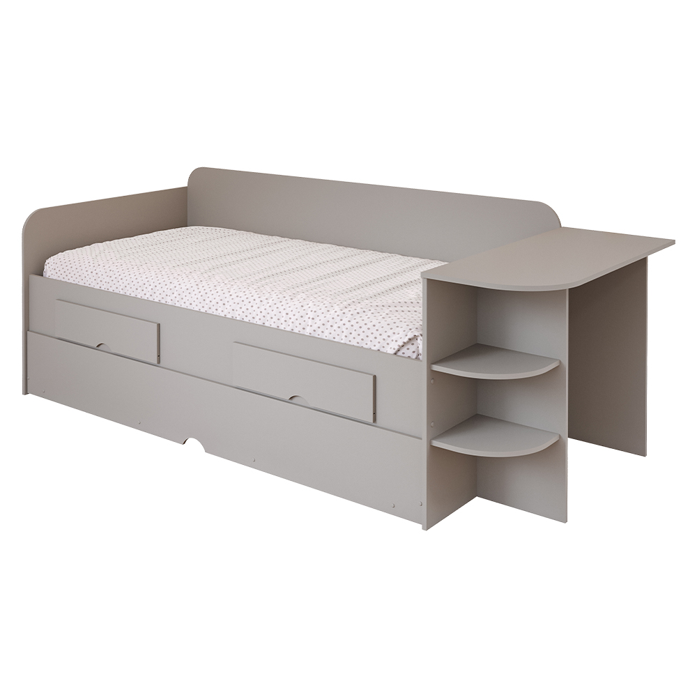 Sofá Cama Cimol Bibox Helena MDF com Escrivaninha