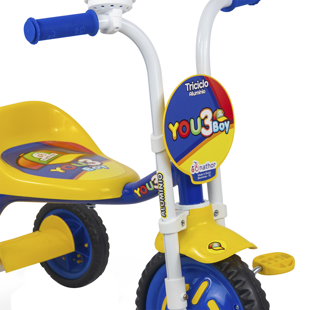 Triciclo Infantil Nathor You 3 Girl com Pedal