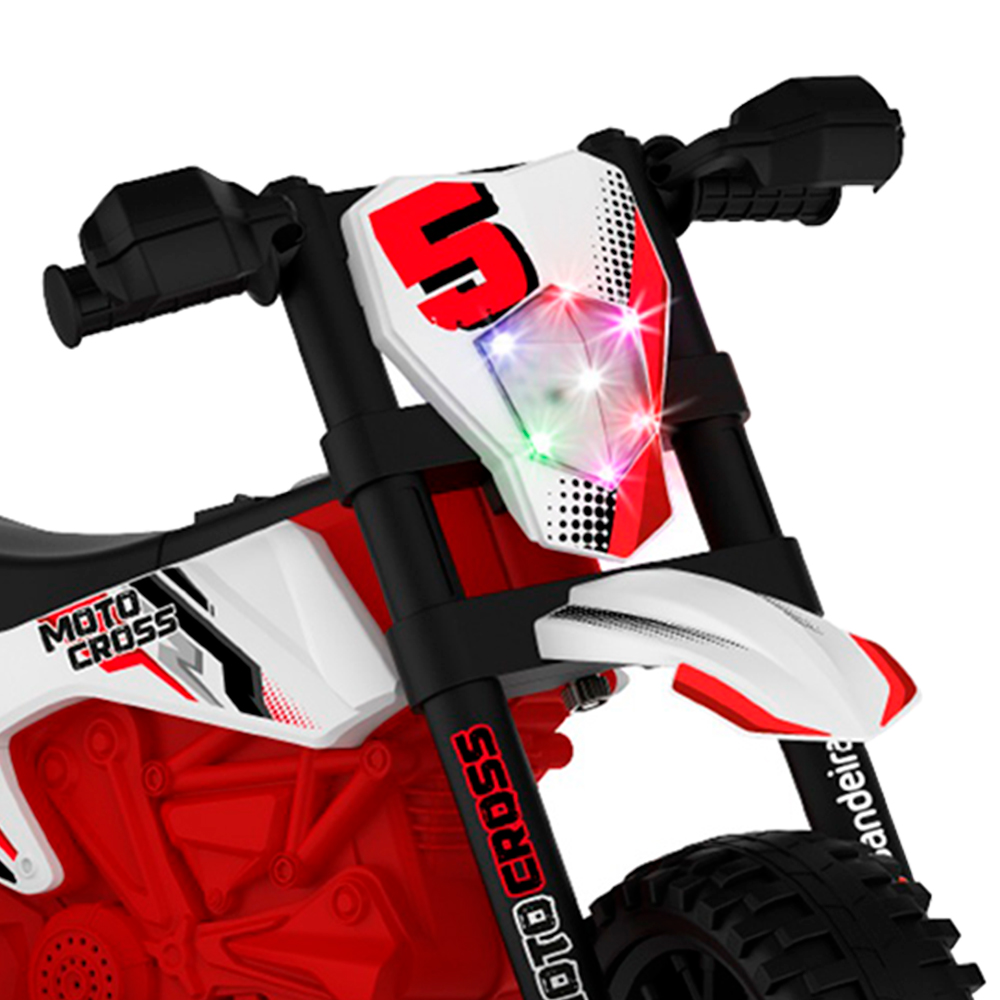 Moto Elétrica Infantil Cross Bandeirante