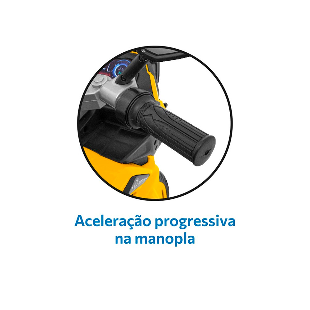 Moto Elétrica Infantil Bandeirante Adventure 2926 12V