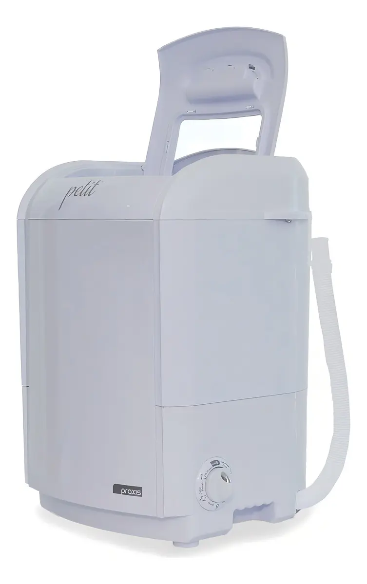 Mini Lavadora Praxis 1,2 kg Petit Branca