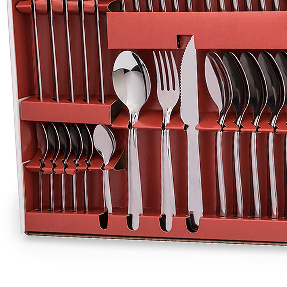 Faqueiro 42 Peças Brinox Inox Turim