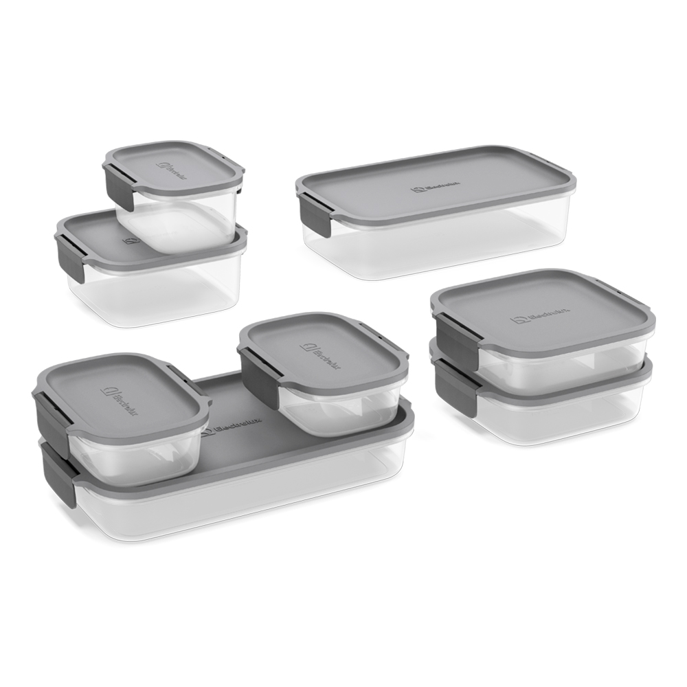 Conjunto de Potes Herméticos Electrolux 8 Unidades