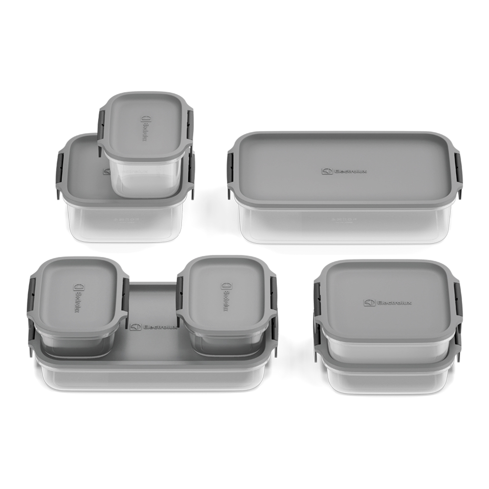 Conjunto de Potes Herméticos Electrolux 8 Unidades