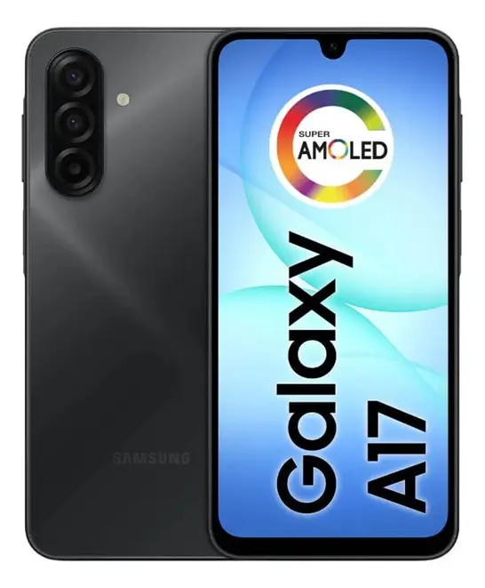 Smartphone Samsung Galaxy A17 256GB 8GB RAM Câmera 50MP Tela 6.7" NFC IP54