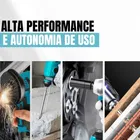 Kit Maleta 4 Ferramentas Furadeira Martelete Esmerilhadeira