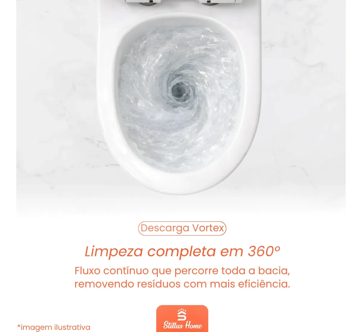 Vaso Sanitário Monobloco Caixa Acoplada Privada Paris Branco