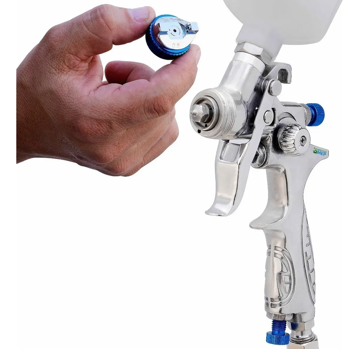 Pulverizador de Tinta Micro para Retoque Profissional HVLP Pro 535